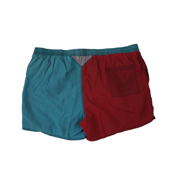 VTG Members Only Swim Trunks Maroon Blue Gray 2XL - Picture 2 of 7